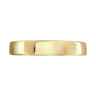 Mappin & Webb 18ct Yellow Gold 3.5mm Standard Domed Court Wedding Ring