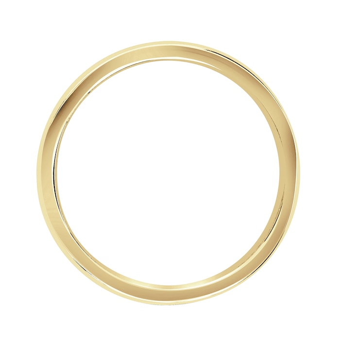 Mappin & Webb 18ct Yellow Gold 3.5mm Standard Domed Court Wedding Ring