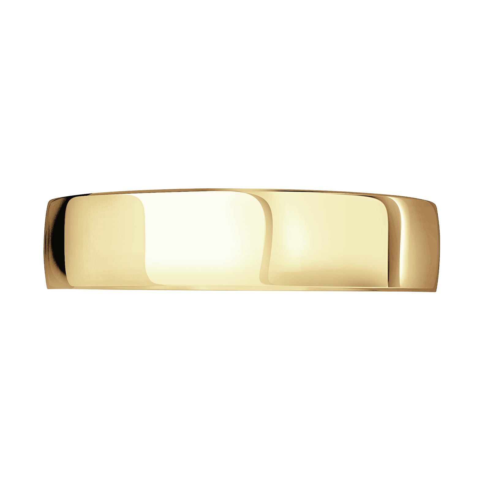 Mappin & Webb 18ct Yellow Gold 5mm Standard Domed Court Wedding Ring