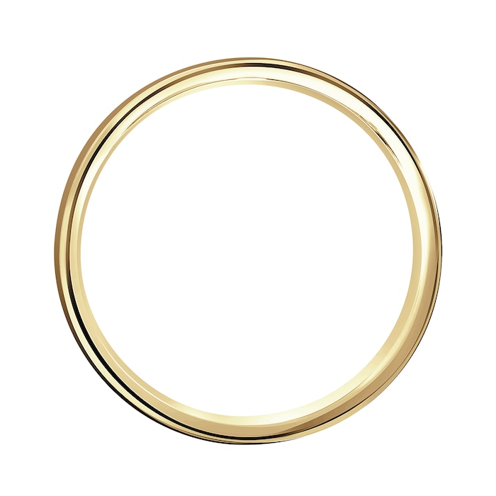Mappin & Webb 18ct Yellow Gold 5mm Standard Domed Court Wedding Ring