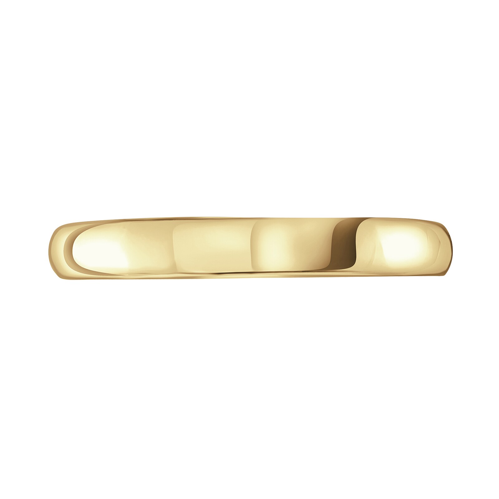 Mappin & Webb 18ct Yellow Gold 3mm Luxury D-Shape Court Wedding Ring Mappin & Webb 18ct Yellow Gold 3mm Luxury D-Shape Court Wedding Ring