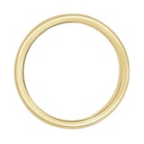 Mappin & Webb 18ct Yellow Gold 4mm Luxury D-Shape Court Wedding Ring