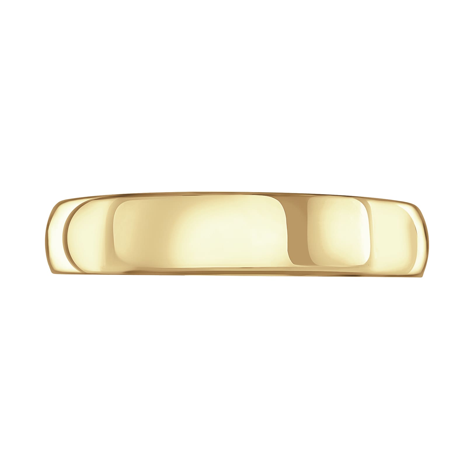 Mappin & Webb 18ct Yellow Gold 5mm Luxury D-Shape Court Wedding Ring