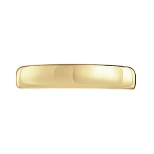 Mappin & Webb 18ct Yellow Gold 4mm Standard Modern Court Court Wedding Ring