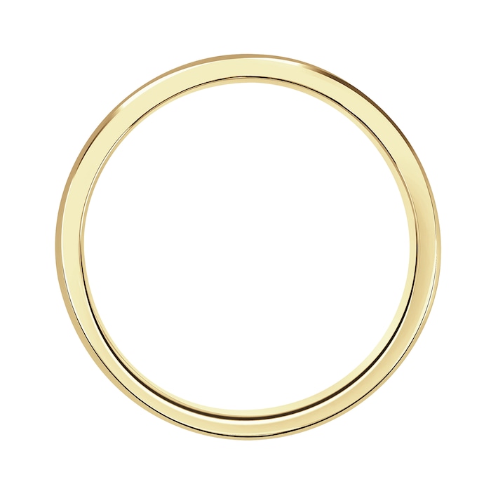 Mappin & Webb 18ct Yellow Gold 5mm Standard Modern Court Court Wedding Ring
