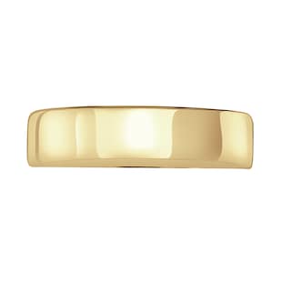 Mappin & Webb 18ct Yellow Gold 6mm Standard Modern Court Court Wedding Ring