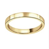 Mappin & Webb 18ct Yellow Gold 2.5mm Heavy Flat Court Wedding Ring