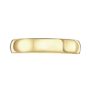 Mappin & Webb 18ct Yellow Gold 4mm Heavy Court Wedding Ring