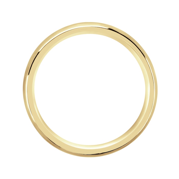 Mappin & Webb 18ct Yellow Gold 4mm Heavy Court Wedding Ring