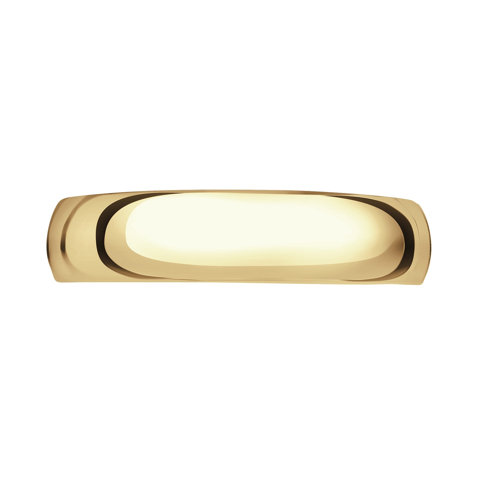 Mappin & Webb 18ct Yellow Gold 5mm Heavy Court Wedding Ring - Ring Size P
