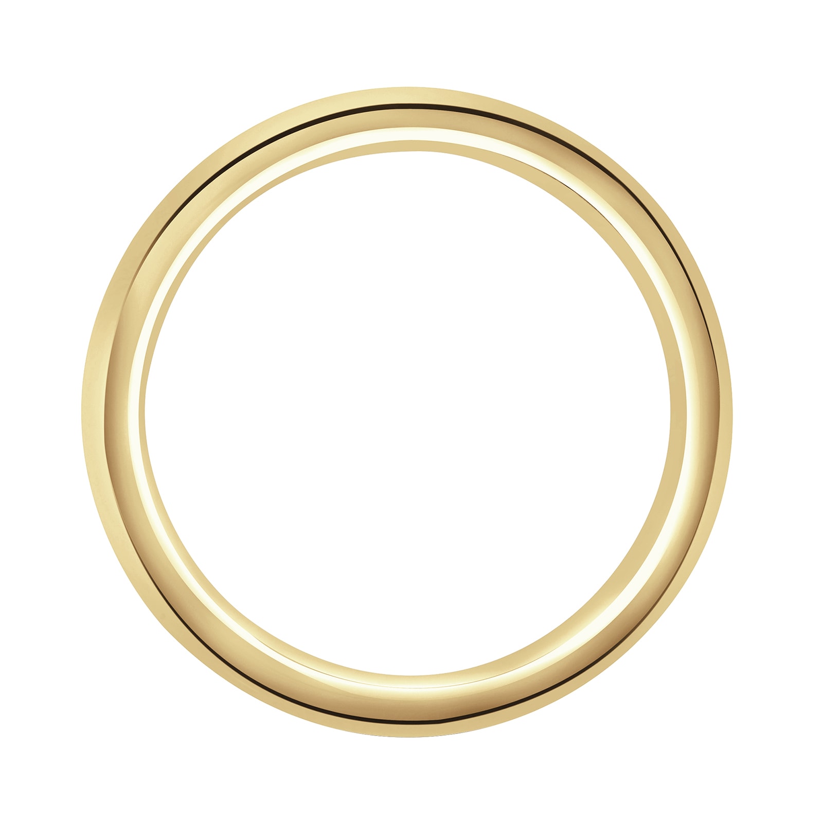 Mappin & Webb 18ct Yellow Gold 5mm Heavy Court Wedding Ring BN5 18YG ...