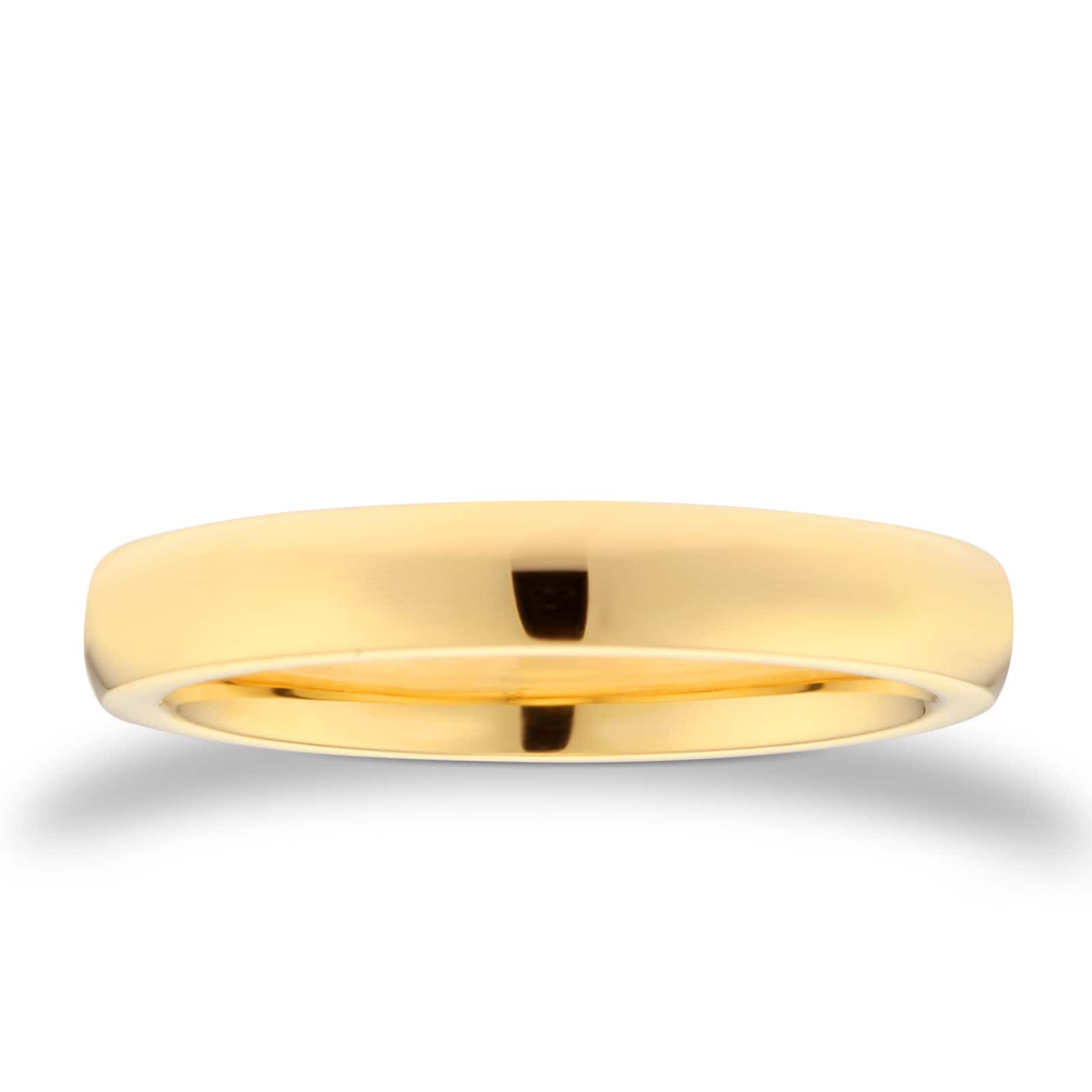 Mappin & Webb 18ct Yellow Gold 3.5mm Luxury Court Wedding Ring Mappin & Webb 18ct Yellow Gold 3.5mm Luxury Court Wedding Ring