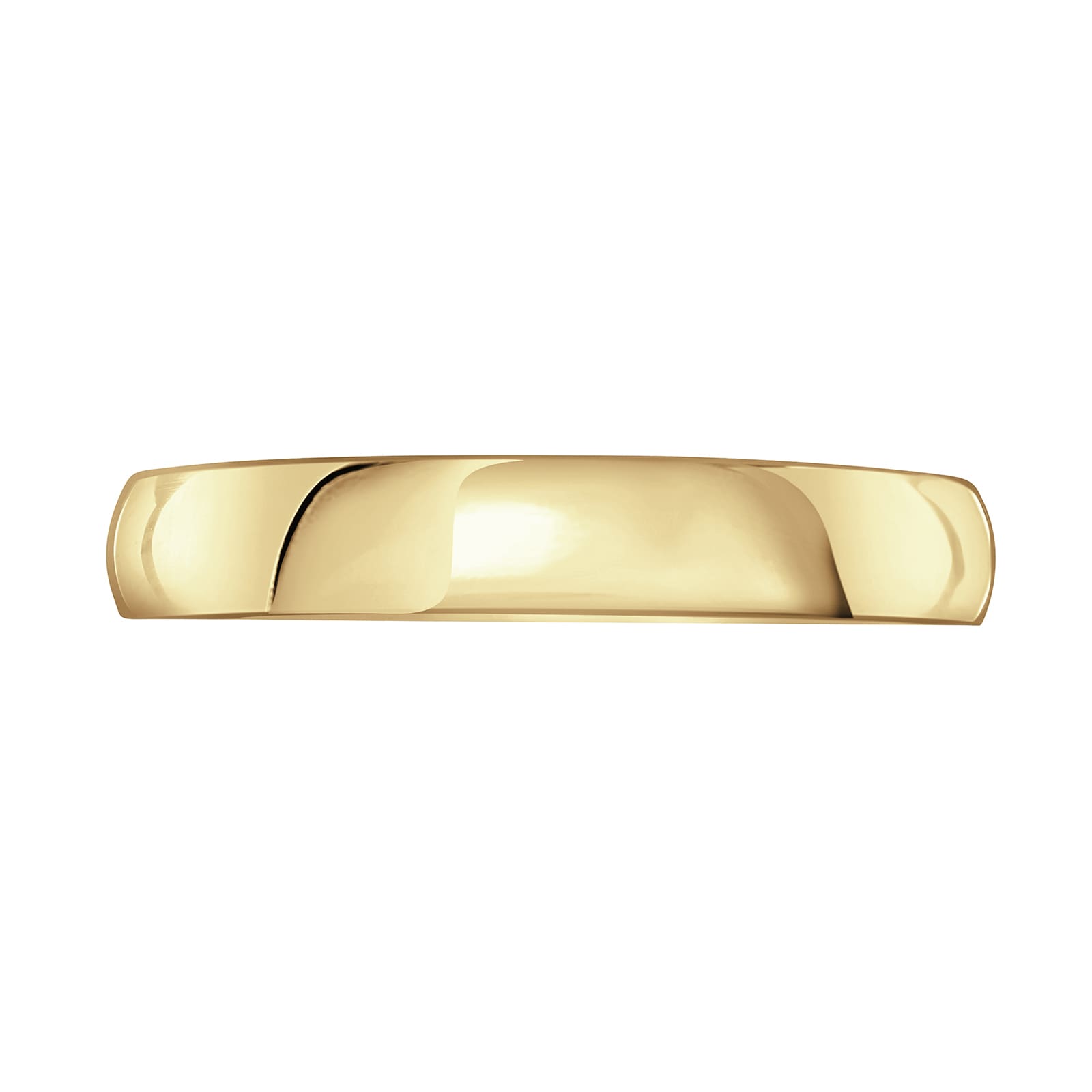 Mappin & Webb 18ct Yellow Gold 3.5mm Luxury Court Wedding Ring