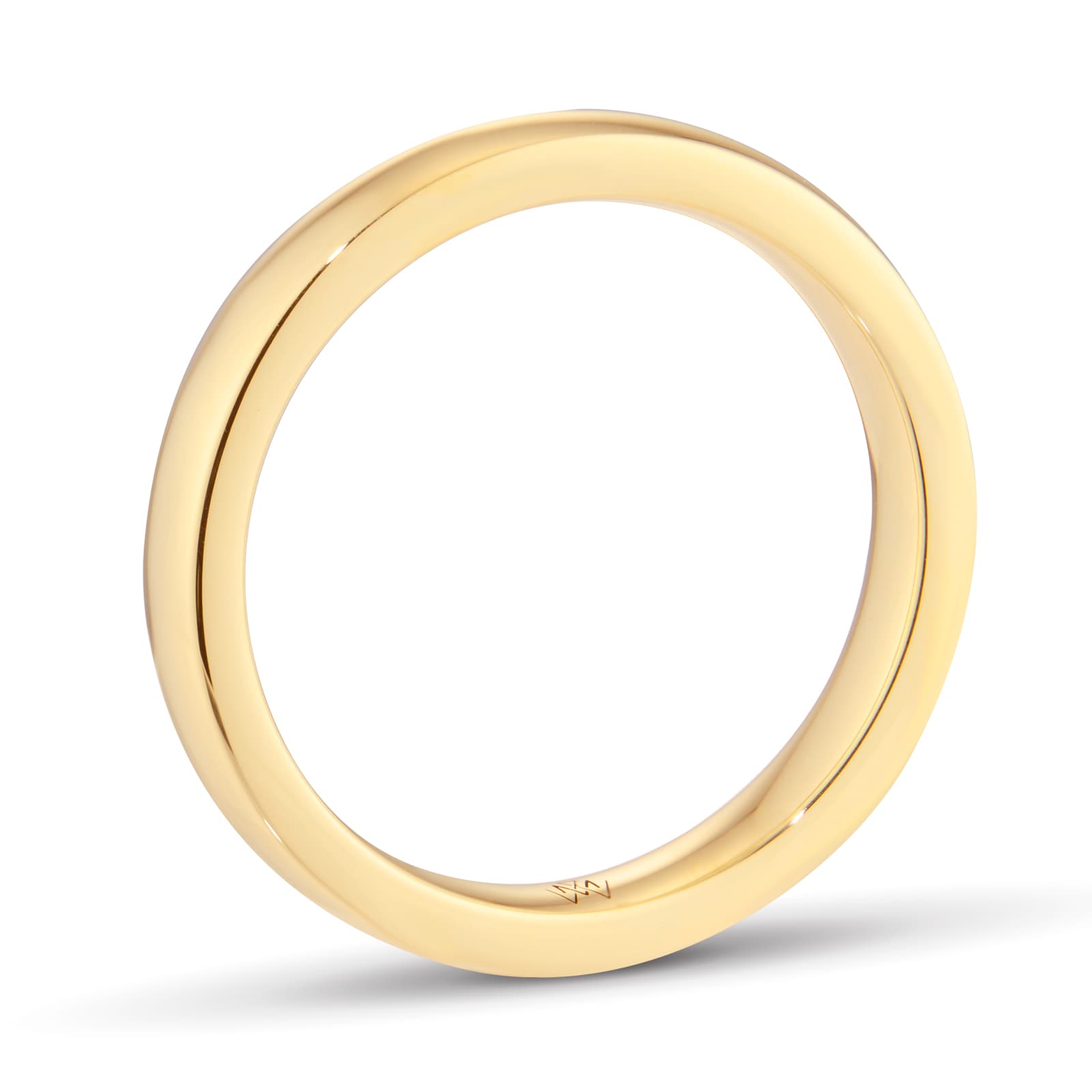 Mappin & Webb 18ct Yellow Gold 3.5mm Luxury Court Wedding Ring Mappin & Webb 18ct Yellow Gold 3.5mm Luxury Court Wedding Ring