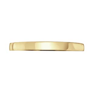 Mappin & Webb 18ct Yellow Gold 2mm Standard Domed Court Wedding Ring