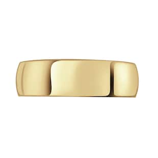 Mappin & Webb 18ct Yellow Gold 7mm Luxury D-shape Court Wedding Ring