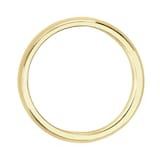Mappin & Webb 18ct Yellow Gold 7mm Luxury D-shape Court Wedding Ring