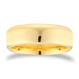 08040732 - 18ct Yellow Gold 6mm Standard Modern Court