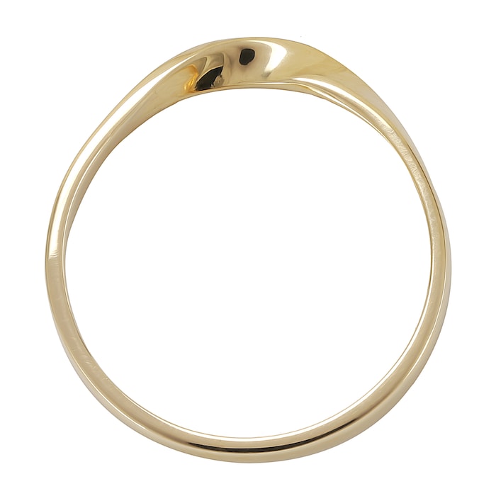Mappin & Webb 18ct Yellow Gold 2.5mm Twist Wedding Ring