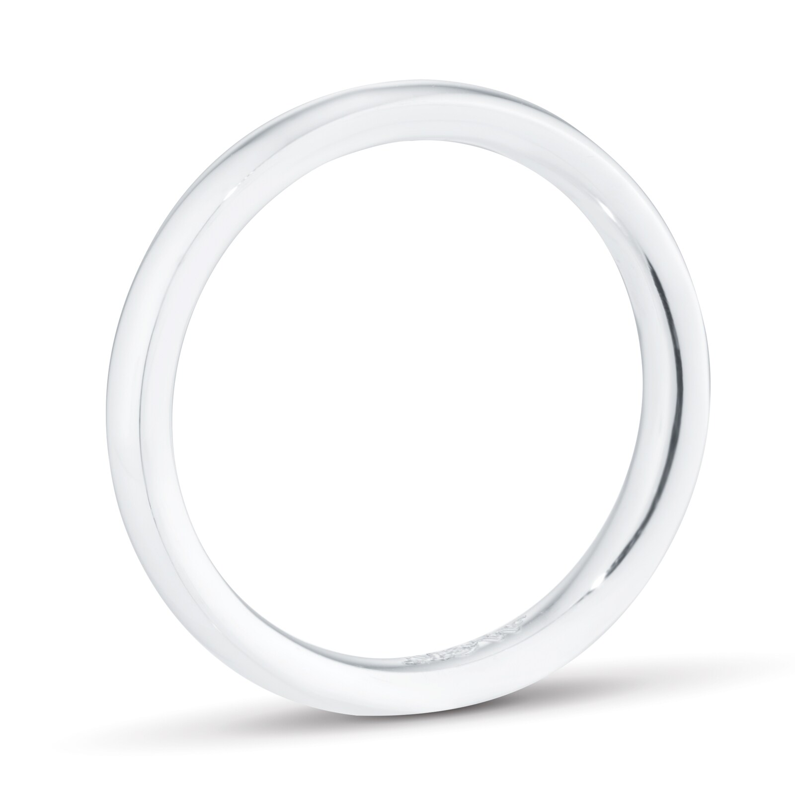 Mappin & Webb 18ct White Gold 3mm Luxury Court Wedding Ring Mappin & Webb 18ct White Gold 3mm Luxury Court Wedding Ring