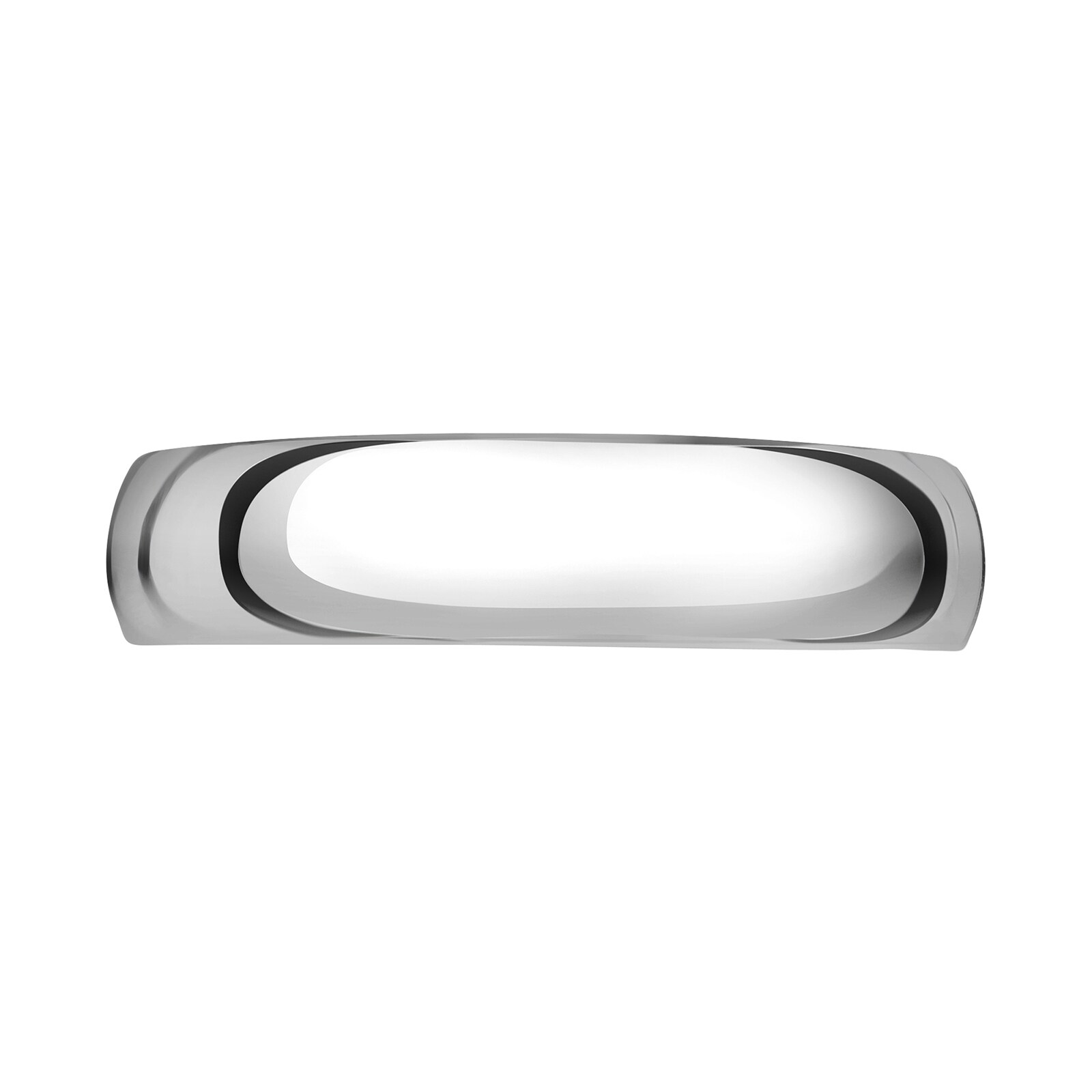 Mappin & Webb 18ct White Gold 5mm Heavy Court Wedding Ring Mappin & Webb 18ct White Gold 5mm Heavy Court Wedding Ring