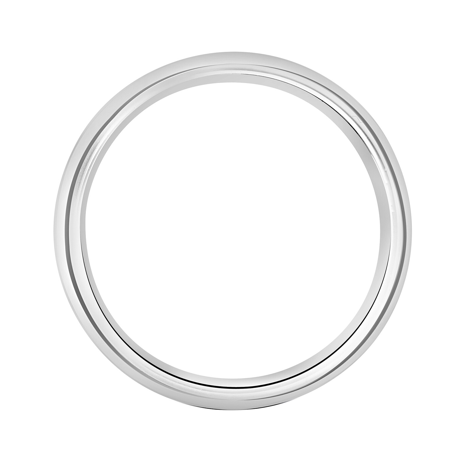 Mappin & Webb 18ct White Gold 5mm Heavy Court Wedding Ring Mappin & Webb 18ct White Gold 5mm Heavy Court Wedding Ring