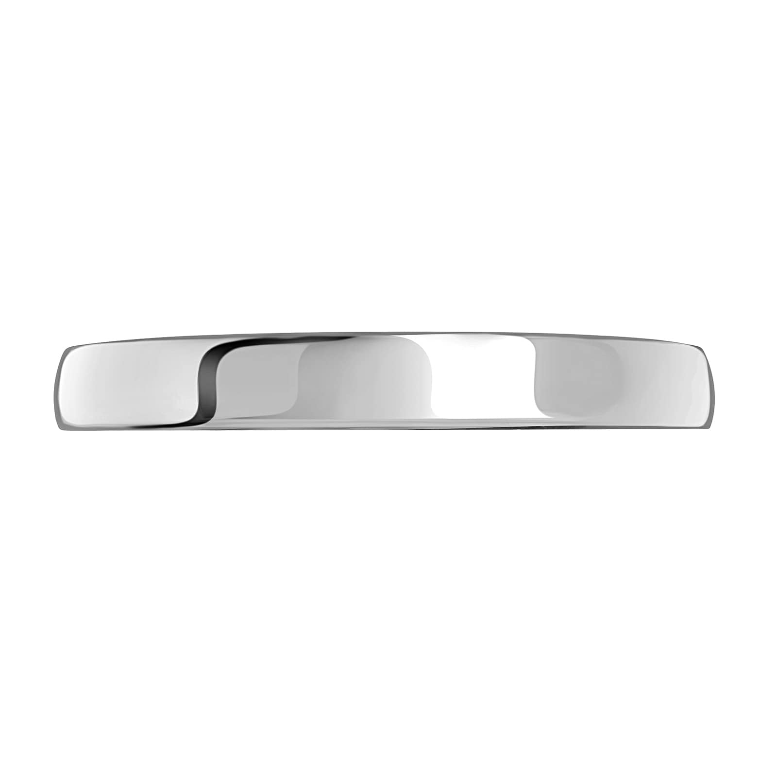 Mappin & Webb 18ct White Gold 3mm Standard Court Wedding Ring Mappin & Webb 18ct White Gold 3mm Standard Court Wedding Ring
