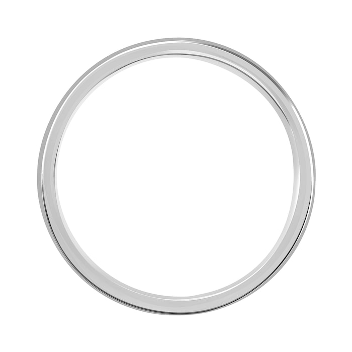 Mappin & Webb 18ct White Gold 3mm Standard Court Wedding Ring