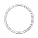 Mappin & Webb 18ct White Gold 4mm Standard Court Wedding Ring