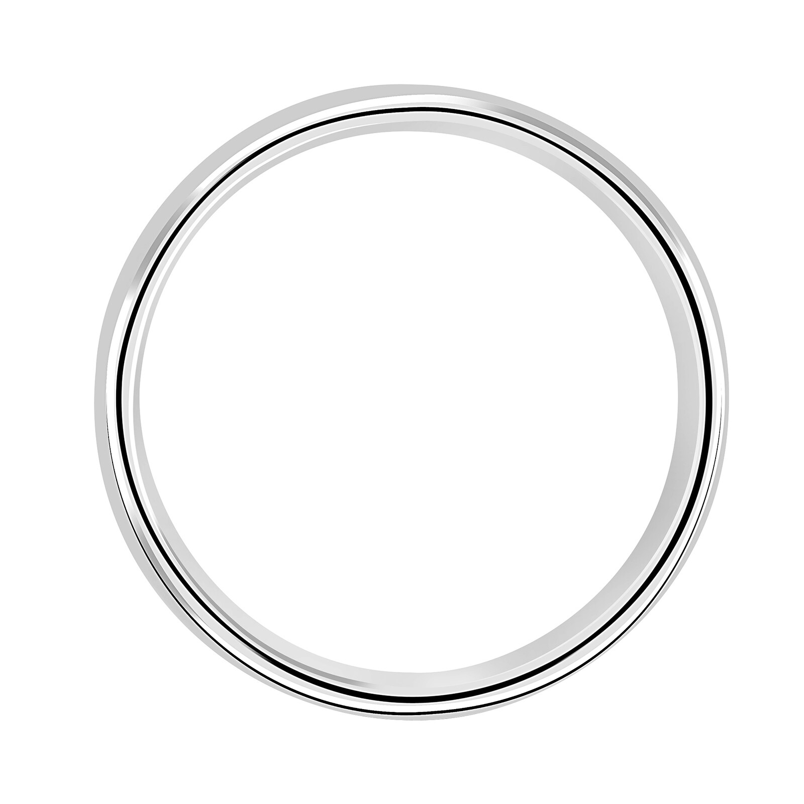 Mappin & Webb 18ct White Gold 5mm Standard Court Wedding Ring Mappin & Webb 18ct White Gold 5mm Standard Court Wedding Ring
