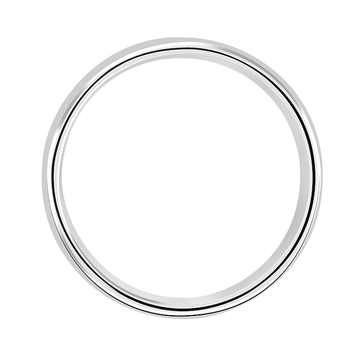 Mappin & Webb 18ct White Gold 5mm Standard Court Wedding Ring