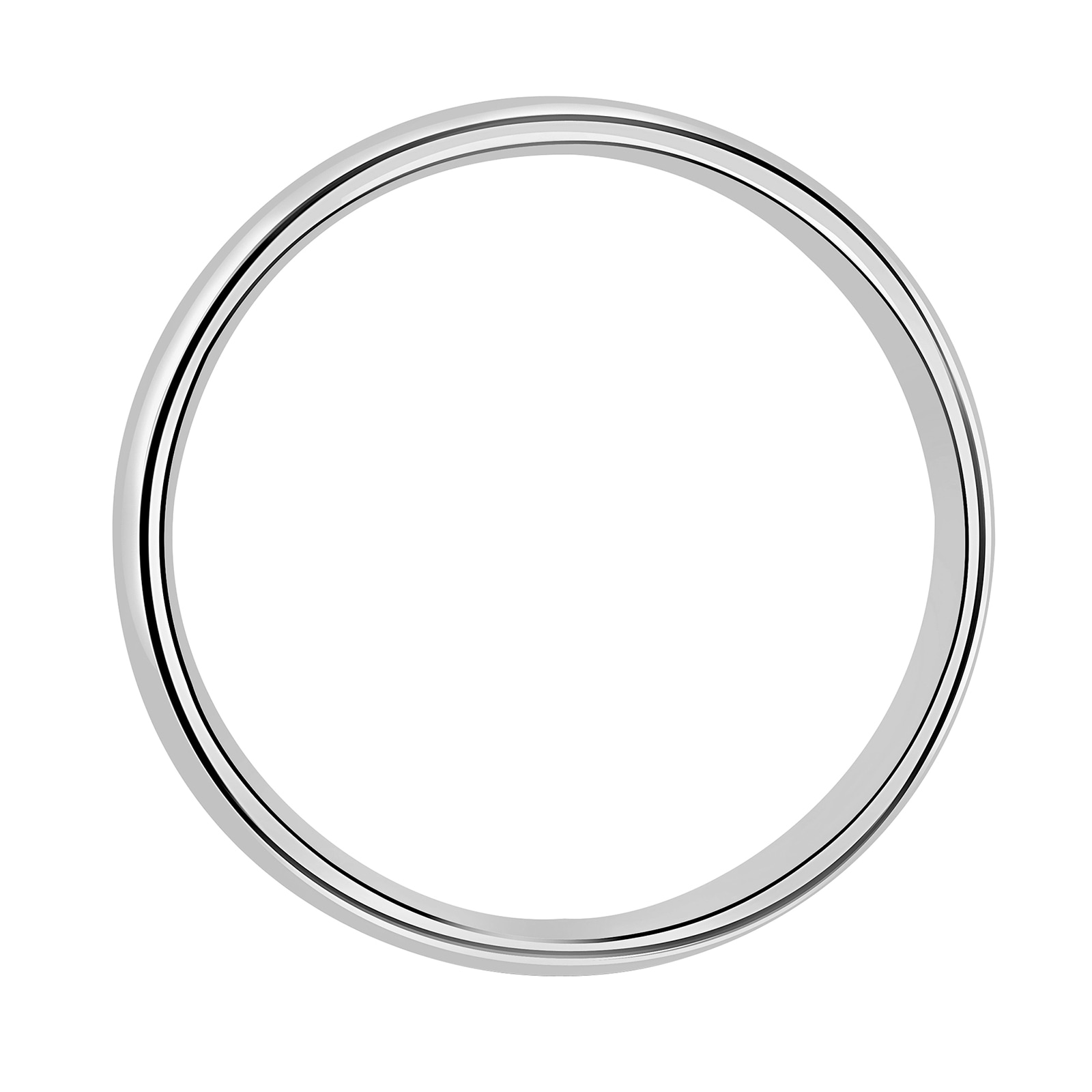 Mappin & Webb 18ct White Gold 6mm Standard Court Wedding Ring Mappin & Webb 18ct White Gold 6mm Standard Court Wedding Ring