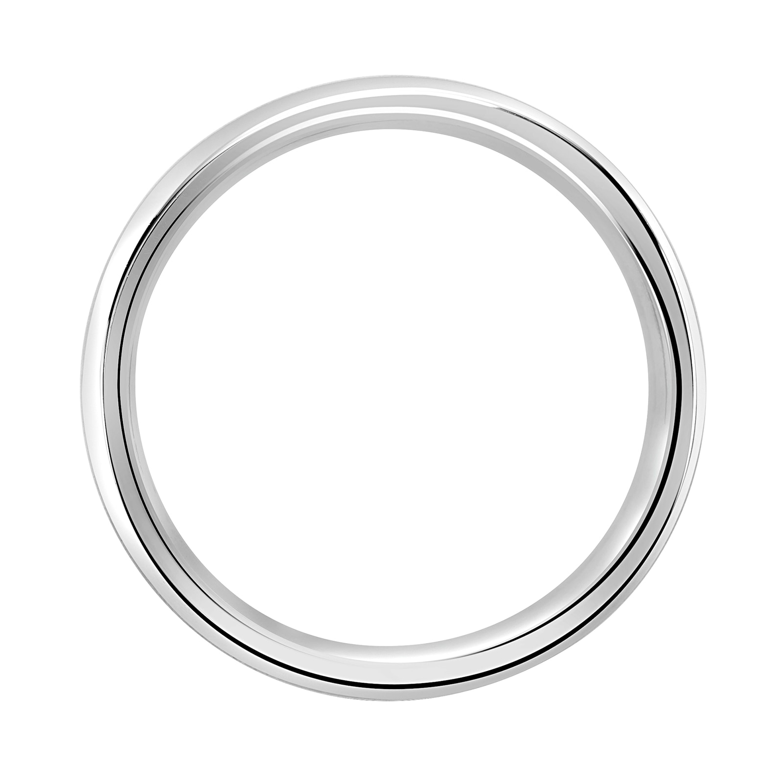 Mappin & Webb 18ct White Gold 7mm Heavy Court Wedding Ring Mappin & Webb 18ct White Gold 7mm Heavy Court Wedding Ring