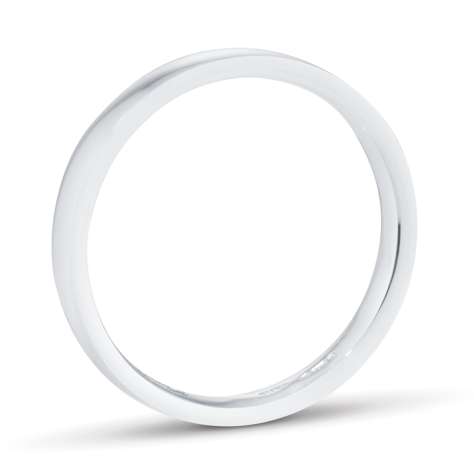 Mappin & Webb 18ct White Gold 2.5mm Standard Domed Court Wedding Ring Mappin & Webb 18ct White Gold 2.5mm Standard Domed Court Wedding Ring