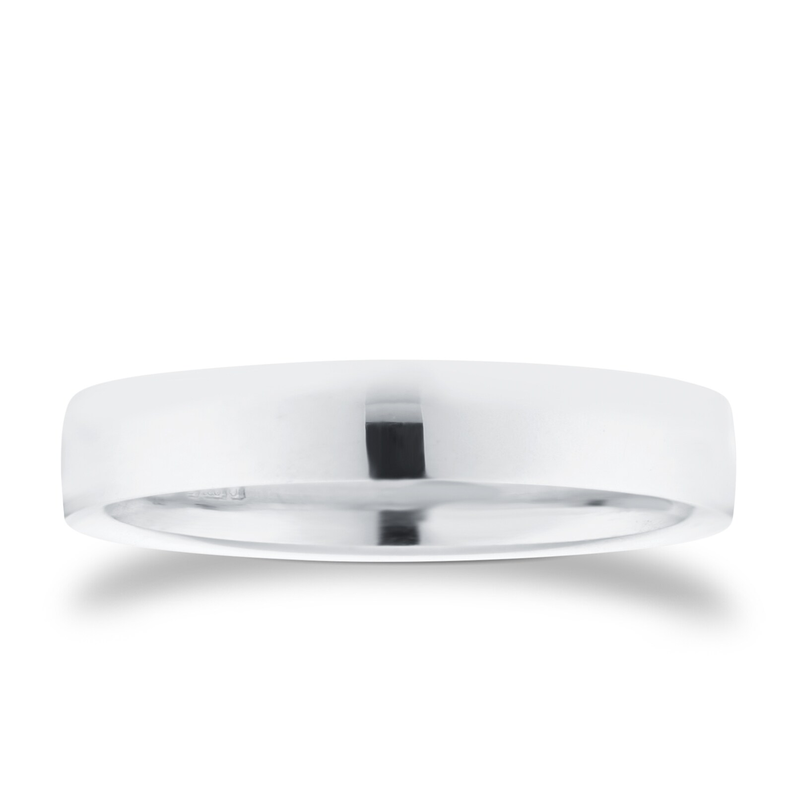 Mappin & Webb 18ct White Gold 3.5mm Standard Domed Court Wedding Ring Mappin & Webb 18ct White Gold 3.5mm Standard Domed Court Wedding Ring