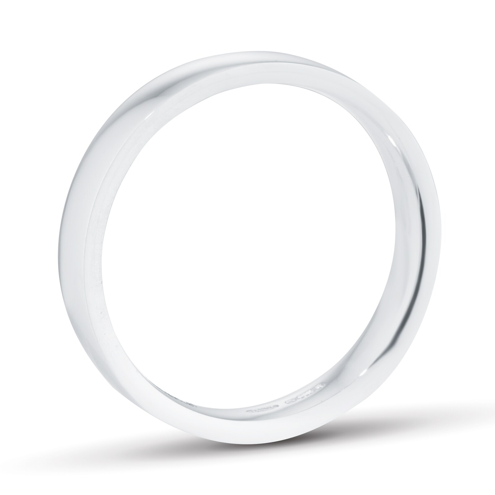 Mappin & Webb 18ct White Gold 3.5mm Standard Domed Court Wedding Ring Mappin & Webb 18ct White Gold 3.5mm Standard Domed Court Wedding Ring