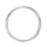 Mappin & Webb 18ct White Gold 3.5mm Standard Domed Court Wedding Ring
