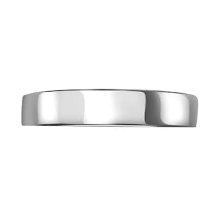 Mappin & Webb 18ct White Gold 4mm Standard Domed Court Wedding Ring