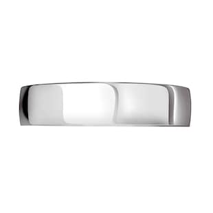 Mappin & Webb 18ct White Gold 5mm Standard Domed Court Wedding Ring
