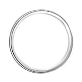 Mappin & Webb 18ct White Gold 5mm Standard Domed Court Wedding Ring