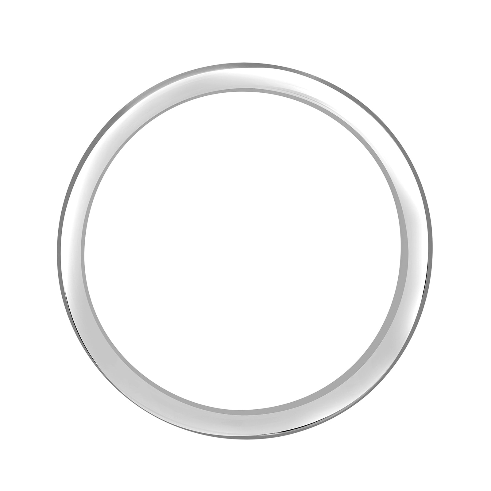 Mappin & Webb 18ct White Gold 3mm Standard Modern Court Court Wedding Ring Mappin & Webb 18ct White Gold 3mm Standard Modern Court Court Wedding Ring