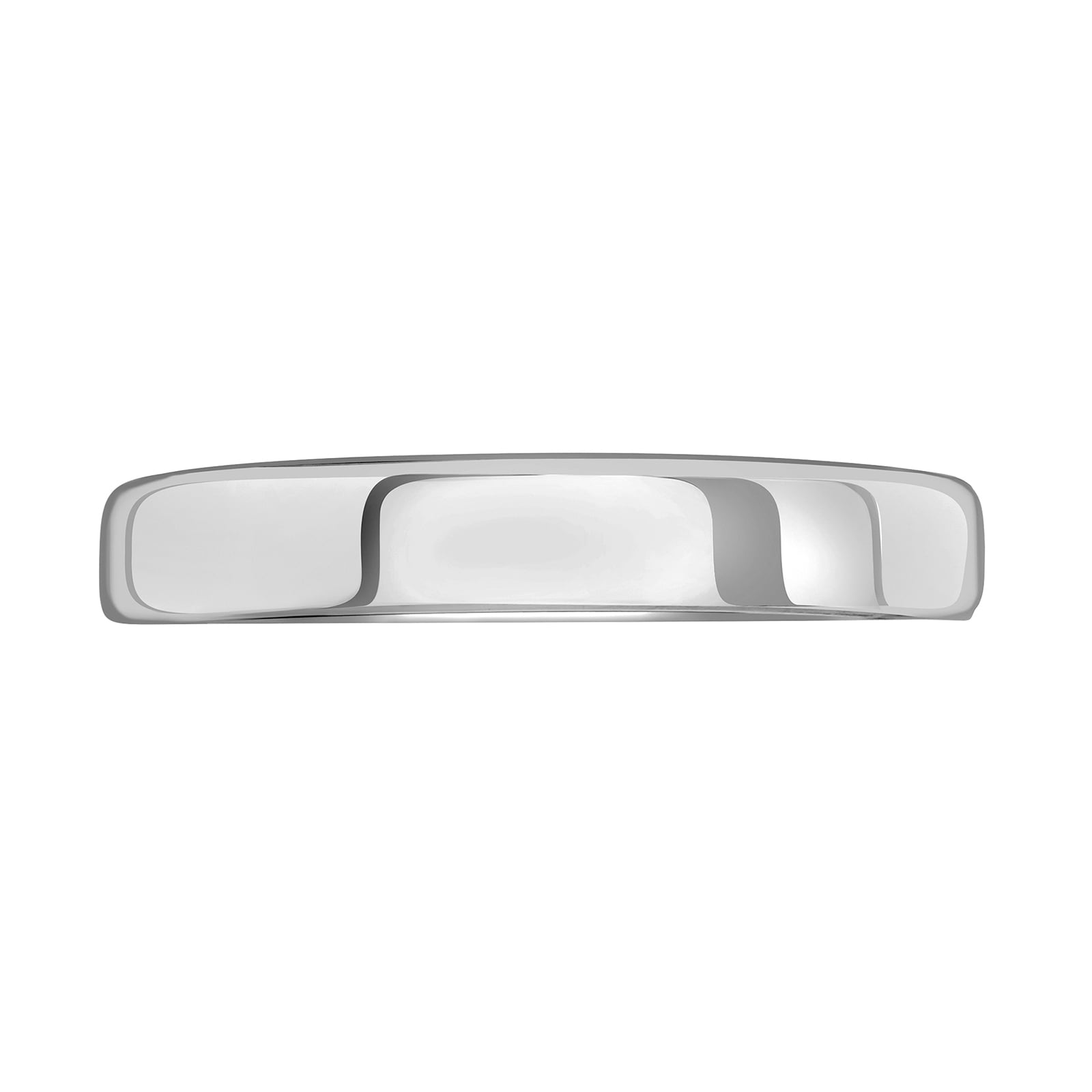 Mappin & Webb 18ct White Gold 3.5mm Standard Modern Court Court Wedding Ring Mappin & Webb 18ct White Gold 3.5mm Standard Modern Court Court Wedding Ring
