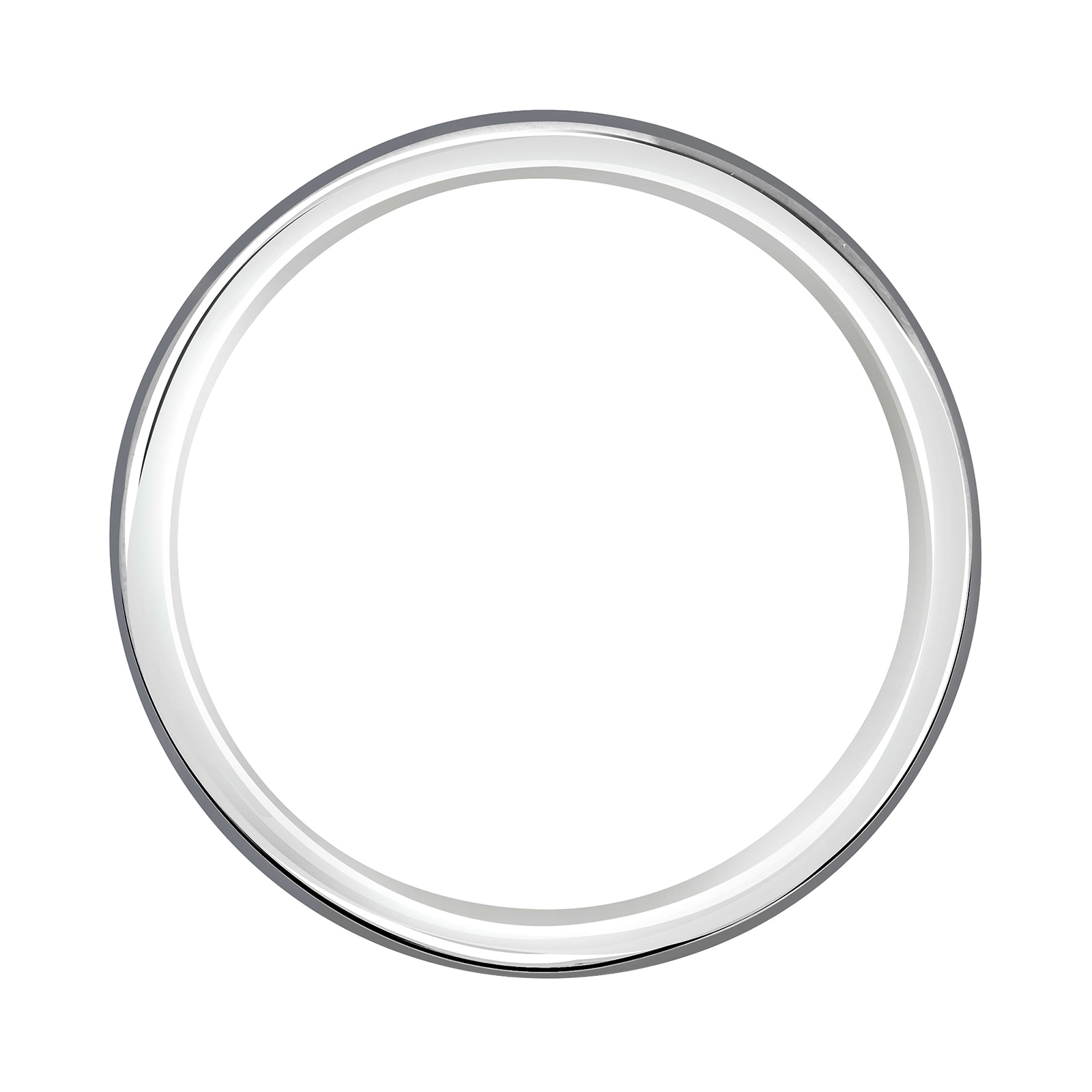 Mappin & Webb 18ct White Gold 4mm Standard Modern Court Court Wedding Ring Mappin & Webb 18ct White Gold 4mm Standard Modern Court Court Wedding Ring