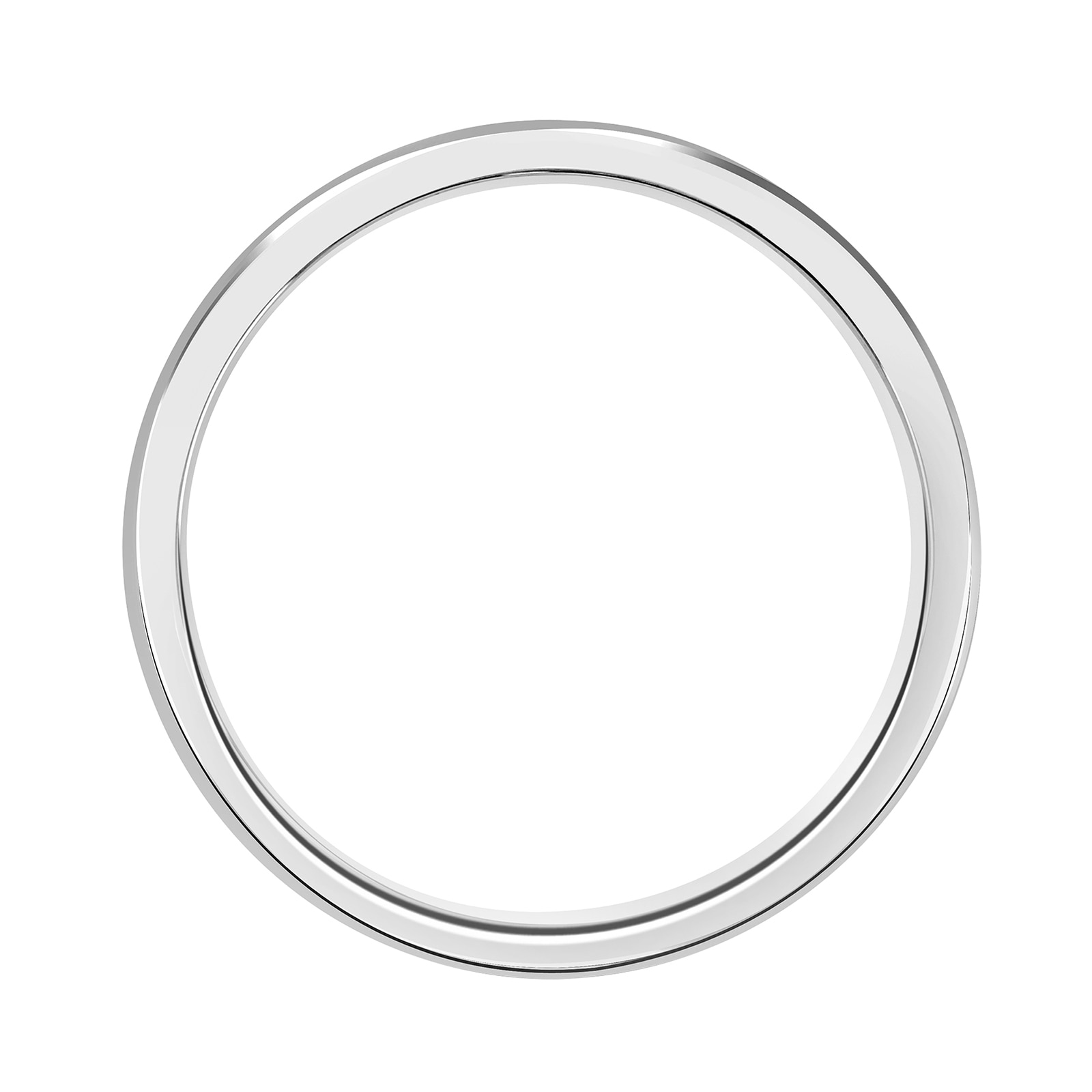 Mappin & Webb 18ct White Gold 5mm Standard Modern Court Court Wedding Ring Mappin & Webb 18ct White Gold 5mm Standard Modern Court Court Wedding Ring
