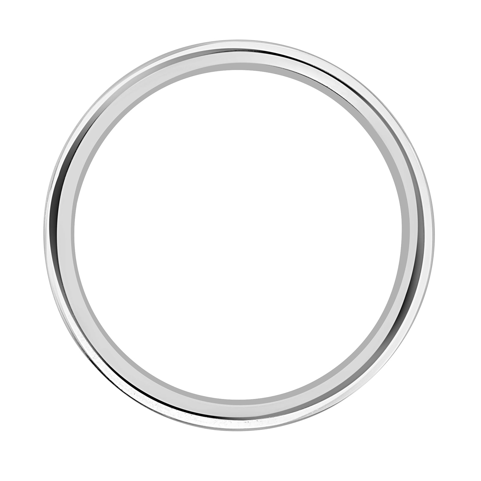 Mappin & Webb 18ct White Gold 5mm Heavy Flat Court Wedding Ring Mappin & Webb 18ct White Gold 5mm Heavy Flat Court Wedding Ring