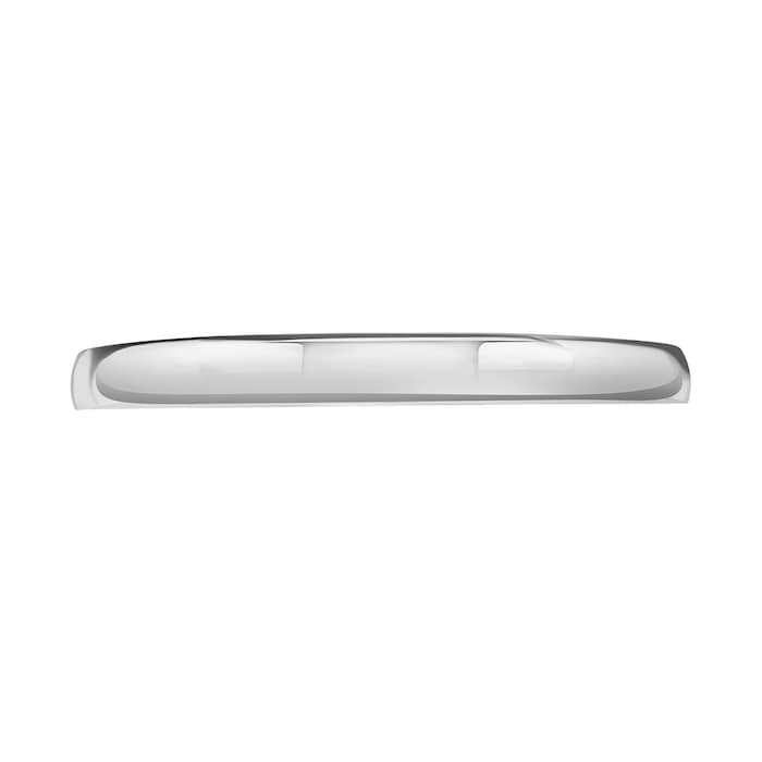 Mappin & Webb 18ct White Gold 2mm Standard Court Wedding Ring