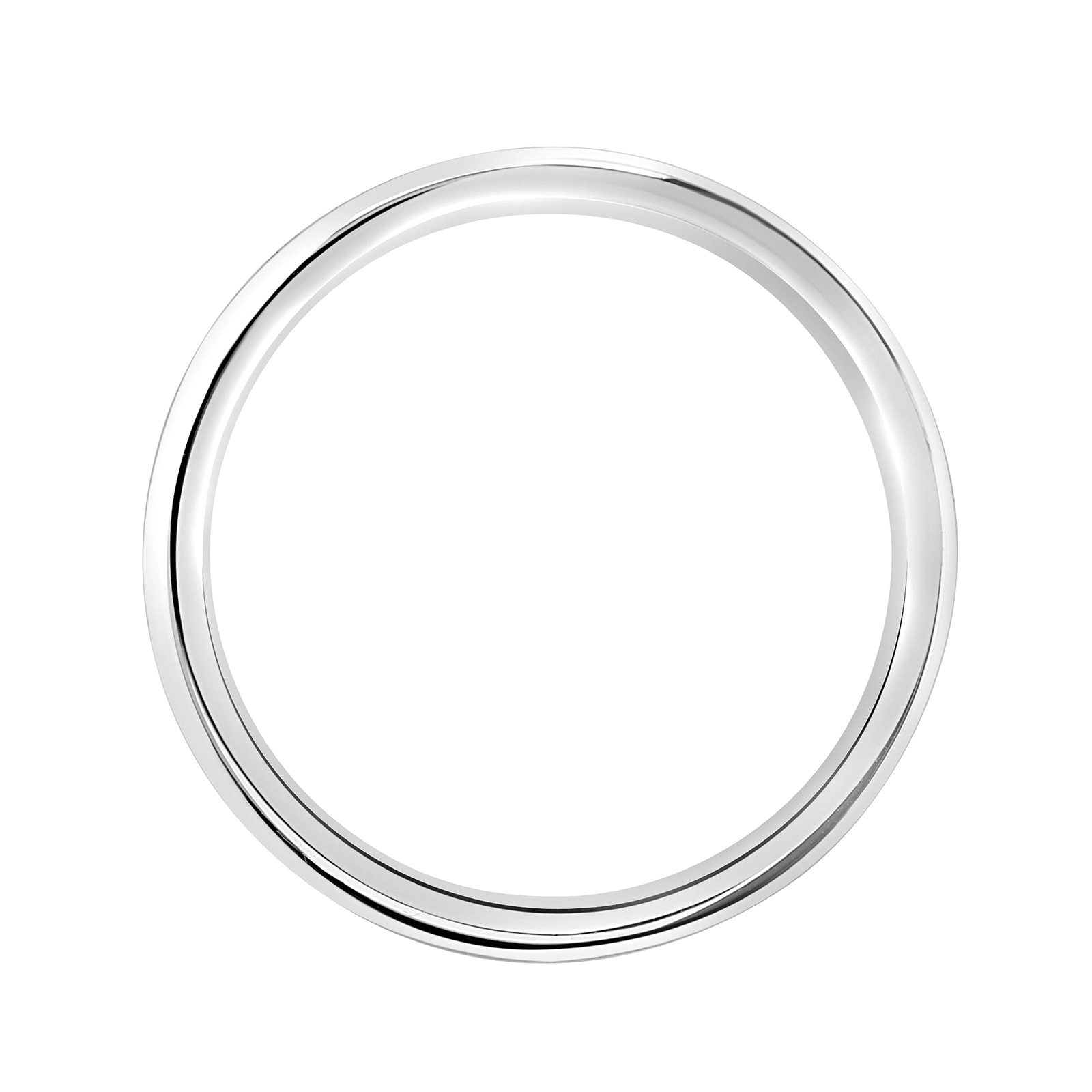 Mappin & Webb 18ct White Gold 2mm Heavy Court Wedding Ring Mappin & Webb 18ct White Gold 2mm Heavy Court Wedding Ring
