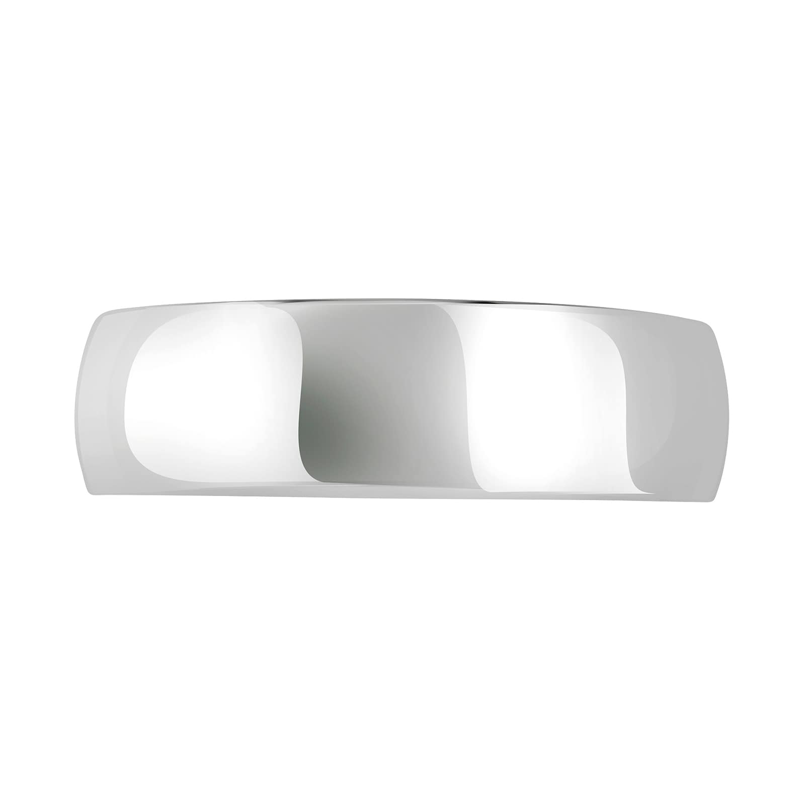 Mappin 
Webb 18ct White Gold 7mm Luxury Court Wedding Ring