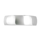 Mappin & Webb 18ct White Gold 7mm Luxury Court Wedding Ring - Ring Size V