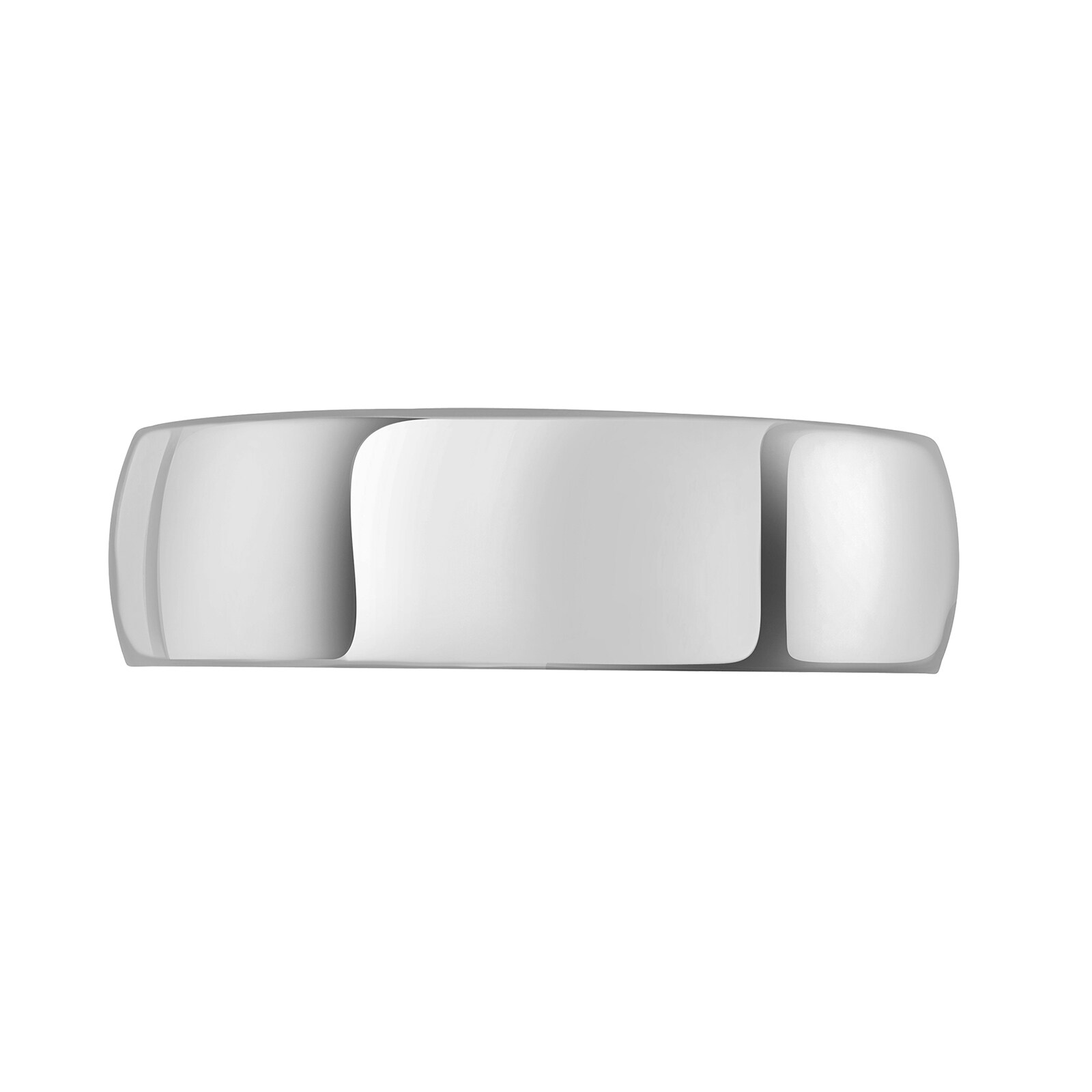 Mappin & Webb 18ct White Gold 7mm Luxury D-shape Court Wedding Ring Mappin & Webb 18ct White Gold 7mm Luxury D-shape Court Wedding Ring